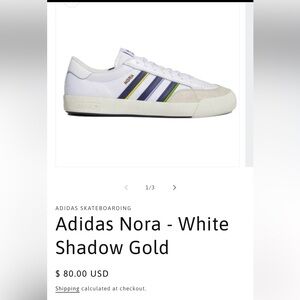 ADIDAS NORA WHITE